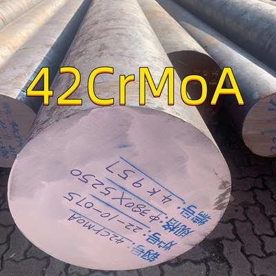 Barra rotonda di acciaio laminata a caldo da 20-420 mm DIN1.7225 42CrMo / 4140 42CrMo4 Q+T SCM440