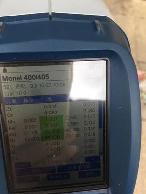 Monel 400 tondino di Monel K500 di densità di Monel K500 delle proprietà materiali di Monel K500 del tondino