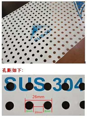 Fori pannelli inossidabili perforati dell'acciaio inossidabile dello strato 304/316L del laser di 1-30mm i micro