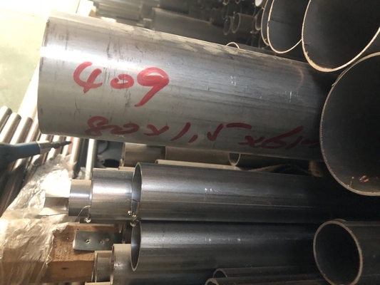 400 serie dell'acciaio inossidabile di SUH409L hanno saldato il tubo della saldatura della metropolitana ASTM AISI 409L per il tubo di scarico