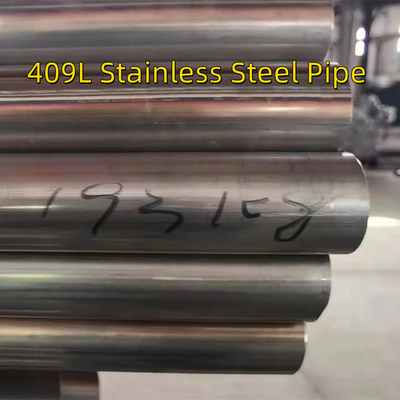 Dimensione standard chimica saldata 60,5 del tubo di acciaio inossidabile di SUS 409l * T1.2* 5800