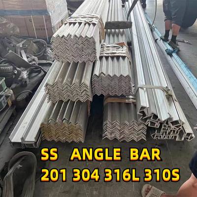 la lunghezza ASTM A276 201 di 6m 304 316L uguale disuguale L profila l'angolo Antivari di acciaio inossidabile