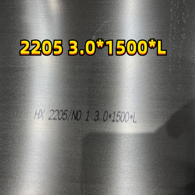 Laser che taglia spessori 0,5 - 40.0mm del piatto di acciaio inossidabile del duplex di S31803 S32205 resistenti alla corrosione