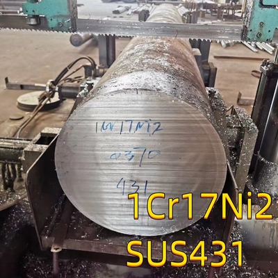 SUS 431 Barra tonda forgiata EN10088-5 X17CrNi16-2/1.4507 115 mm 300 mm