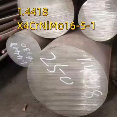 En DIN1.4418 X4CrNiMo16-5-1 Barra rotonda in acciaio inossidabile estinta e temperata QT900 90MM