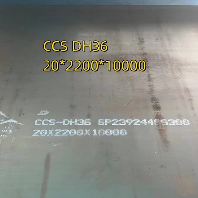 CCS DH36 ABS Acciaio 2200 2500 mm Larghezza 8,10,12,14,16 mm spessore DH36 piastra di acciaio per le navi di ricambio