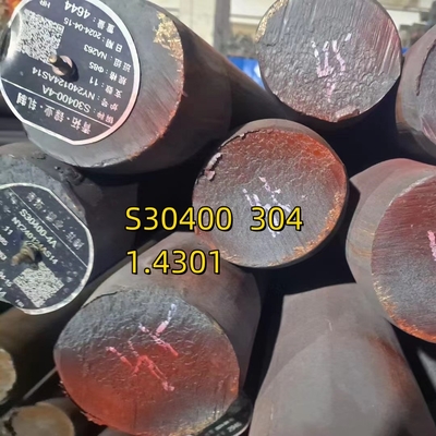 4-6m lunghezza ASTM A276 TP304 1.4301 Barra rotonda in acciaio inossidabile con superficie nera