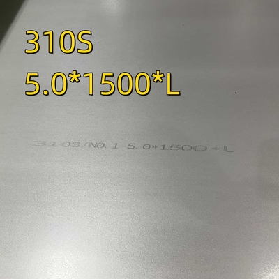 AISI 310S SUS310S Piastra di acciaio inossidabile laminata a caldo SS 310S PLATE 3MM X 1000 X 2000MM