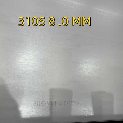 1D Grado di superficie 310S 310H Piastre in acciaio inossidabile 1500-2000mm Larghezza 3.1 Certificato