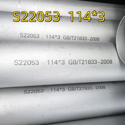 ASTM A790 ASME SA790 S32205 Tubo vuoto di acciaio duplex di grande diametro senza cuciture 1.4462