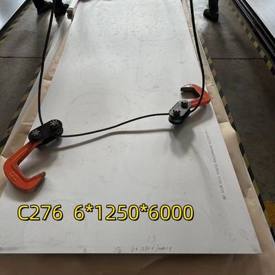 Grado Hastelloy C276 Legatura di piastre di nichel ASTM B575 UNS N10276 Legatura di piastre 6*1220*6000mm