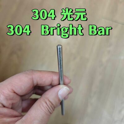 ASTM A276 A479 TP304 Barra rotonda in acciaio inossidabile 1.4301 Verga luminosa 5 mm