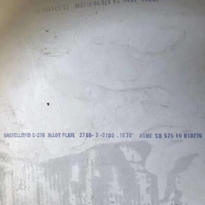 ASME SB-575 UNS N10276 Hastelloy Lega C-276 Piastra 3*1220*2440MM