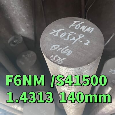 Barra tonda e forgiato in acciaio inossidabile super martensitico ASTM A182 F6NM EN1.4313 UNS S41500