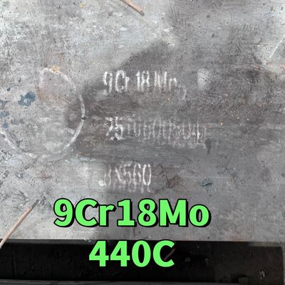Lamiera di acciaio inossidabile martensitico ad alto tenore di carbonio 9Cr18Mo SUS440C