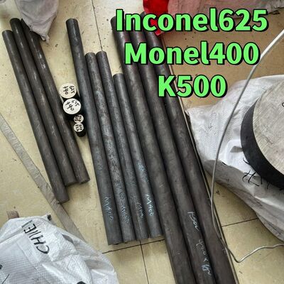 Barra tonda in lega di nichel-rame Monel K500 UNS N05500 da 6 mm - 250 mm tornita a brillante