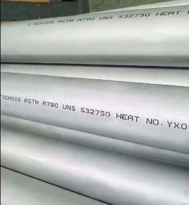 Metropolitana d'acciaio eccellente saldata del diametro S32750 Dupex del tubo di acciaio inossidabile di S32205 S32507 S32304 grande