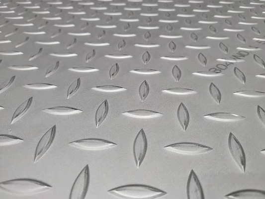 Diamante impresso slittamento a quadretti del piatto di acciaio inossidabile di 304 ss ora anti