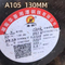 A105 ha forgiato la caldaia d'acciaio solida del OD 130MM ASME A105 del tondino