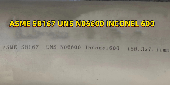 Tubo senza cuciture Uns N06600 Inconel della lega di Astm B167 600 O.D31.8 X 2.9mmt X 2ml