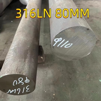 Ø120 X 3000 in 316LN ESR 1.4429 Barra rotonda in acciaio inossidabile SS316LN Rod rotondo Superficie nera