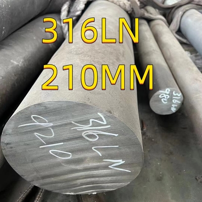 Ø120 X 3000 in 316LN ESR 1.4429 Barra rotonda in acciaio inossidabile SS316LN Rod rotondo Superficie nera