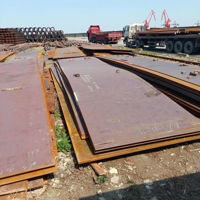 Scale della piastra di acciaio ad alta resistenza AH36: 50mmT x 2438mmW x 1500mmL Piastra di acciaio per navi CCS LR BV Classe per la marina
