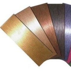 ROSE GOLD 0.5*1220x2440mm Acciaio inossidabile Piastra di specchio liscio per la decorazione del soffitto