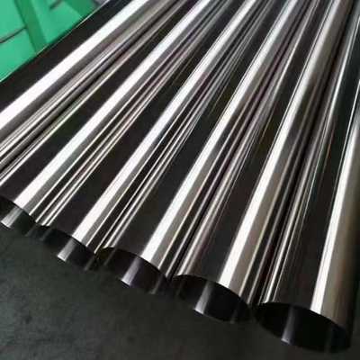 Tubo saldato in acciaio inossidabile rinchiuso di grado 304 316L Dimensione OD 50,8 mm Spessore 1,2 mm Lunghezza 6000 mm