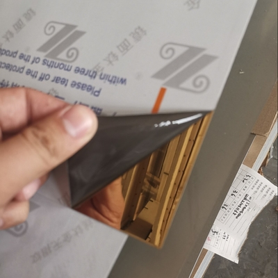 0.5*1240x2440mm In acciaio inossidabile pannello di foglio di specchio liscio