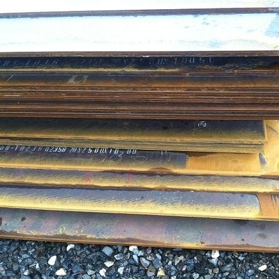 ASTM A36 Piastra in acciaio al carbonio Q235B S235JR 20*2000*12000mm Per piastre per vasi a pressione