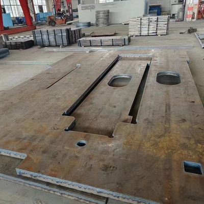 Piastre di acciaio ABS di grado A 6000x2000mm x 16mm spessore AH36 EH36 Piastra di acciaio da spedizione