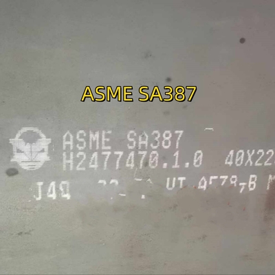 CS Piastre di acciaio per caldaie in lega 2000 x 12000 6 mm ASME SA387 Gr.22 CL2 Piastre di acciaio in lega