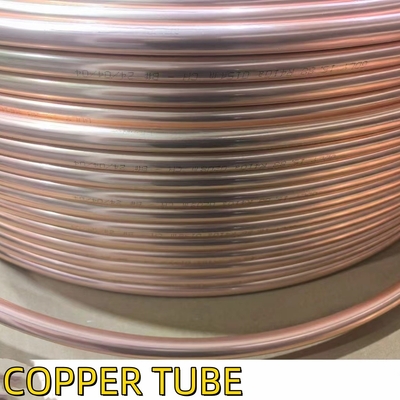 Tubo di rame puro 99,9% JIS H3300 OD 1 1/4 ′′ x spessore 2 mm x L 3500 mm Tubo di rame rosso 9.5*1.5
