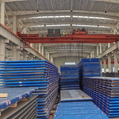 Piastra di acciaio AH32 Dimensione 16 mm x 4 x 10' Piastra di acciaio da spedizione ABS Grado AH32 AH36 Piastra di acciaio