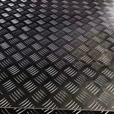 Piastre Legatura di alluminio 6061- T651 Fogli a scacchi con certificato di materiale EN 10204 3.1