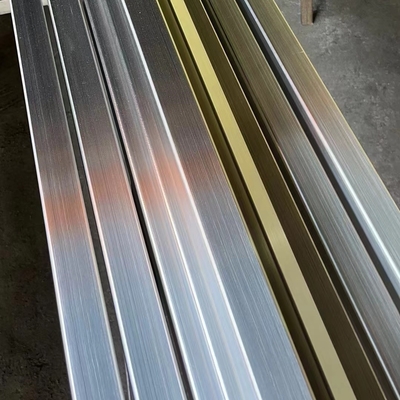 Tubo rettangolare in acciaio inossidabile di grado 304 linea di taglio 75*20*1.2*6000mm 1.4301 tubo quadrato saldato