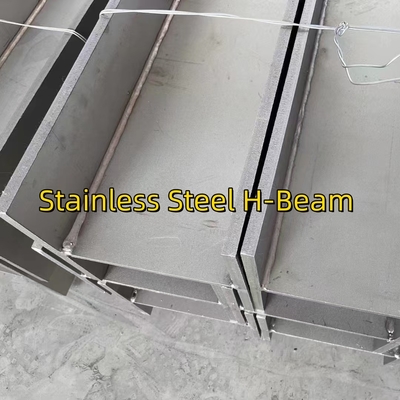 I Profile Beam 100x100x6x8mm 304 in acciaio inossidabile H Beam Structure Welding for Building Materials
