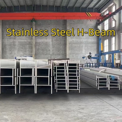 I Profile Beam 100x100x6x8mm 304 in acciaio inossidabile H Beam Structure Welding for Building Materials