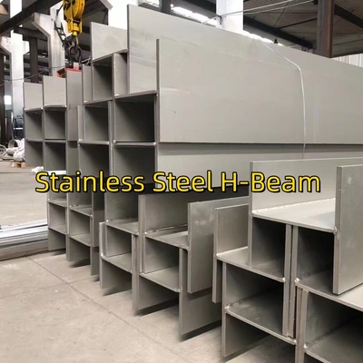 I Profile Beam 100x100x6x8mm 304 in acciaio inossidabile H Beam Structure Welding for Building Materials