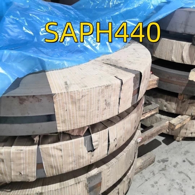 Alta resistenza 1.6х1250 JIS G 3141 SAPH440-P Striscia di taglio di bobina di acciaio di decapaggio laminata a caldo