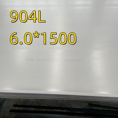 904L piatto laminato a caldo dell'acciaio inossidabile Plates12MM UNS S08904 ss 904l