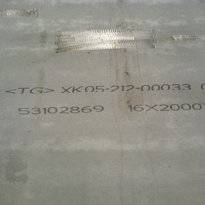 1D Grado di superficie 310S 310H Piastre in acciaio inossidabile 1500-2000mm Larghezza 3.1 Certificato