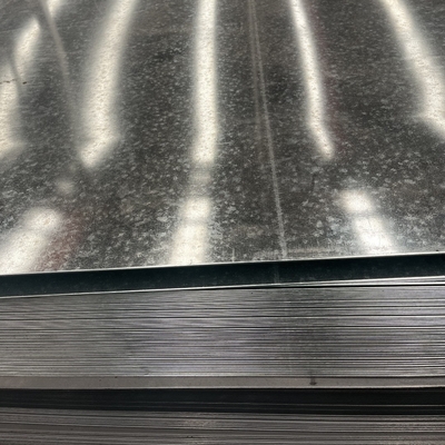 Coil di lamiera di acciaio galvanizzato a caldo Dx51 Z275 G90 1.5mm*1500x3000mm Zero Spangle
