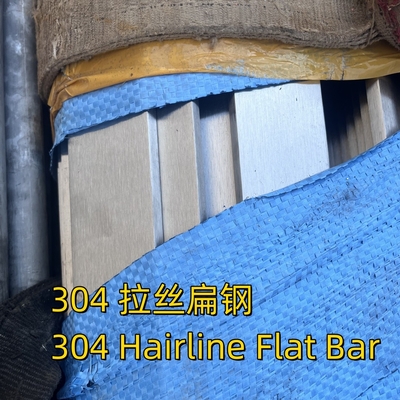 Aisi 304 Astm TP304 Bar piatta in acciaio inossidabile per materiali da costruzione SS 304 Bar piatta