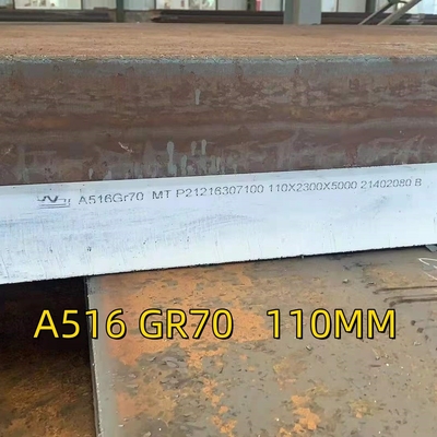 SA 516 GR.70N+NACE 5000 x 2300 x 110MM THK Piastra inferiore Conformemente alla norma ISO 15156 / NACE MR 0175