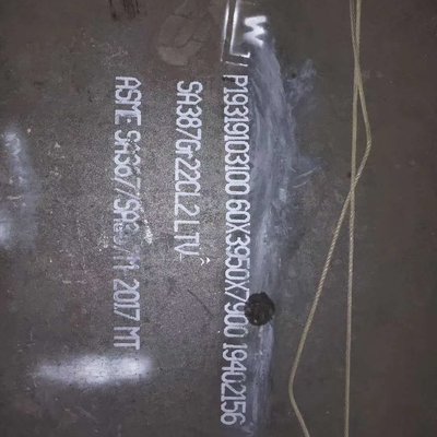 SA387 Gr.11 CL.2 LTV N+T Piastra di acciaio ASME SA387 Piastra di caldaia laminata a caldo ASME SA387