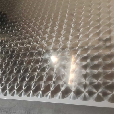 304 3D CD Art Laser Mirror Finish SUS304 in acciaio inossidabile lucidato
