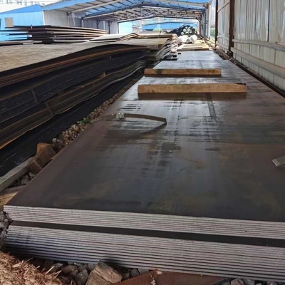Piastra di acciaio resistente alla corrosione Q355NH S355J2WP ASTM A242 tipo Corten A
