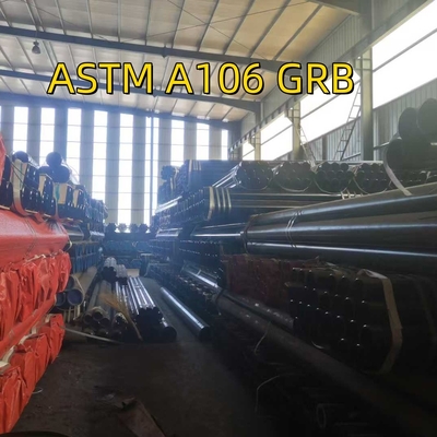 Tubo senza cuciture in 24" Sch-Std PE in ASTM A106 Gr B Tubo in acciaio SMLS a carbonio per servizi ad alta temperatura